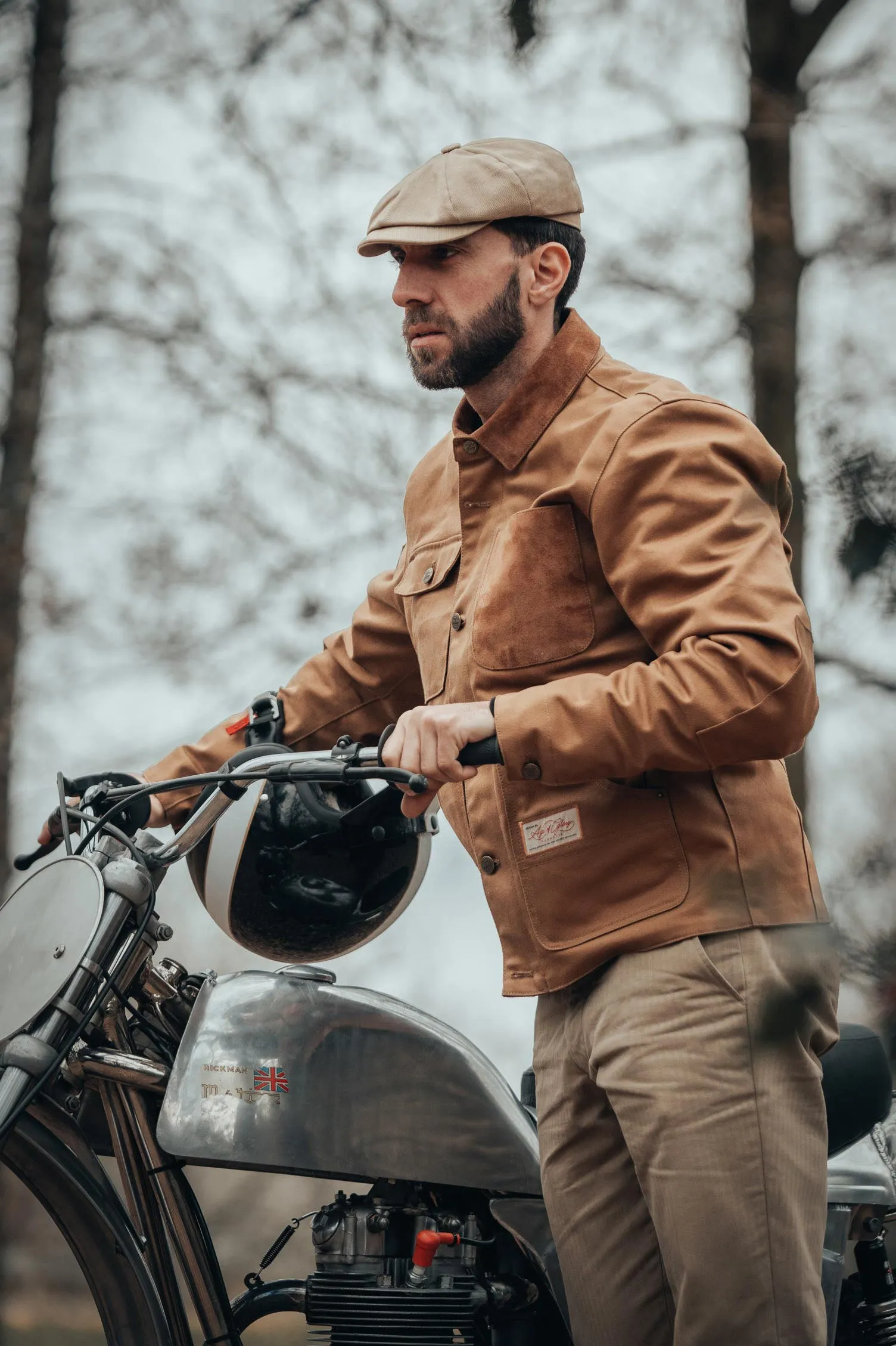 Age of Glory Craftsman Caramel Cotton Jacket