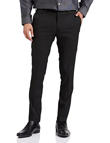 Amazon Brand - Symbol Men's Slim Dress Pants (SY-SS19-MFT-031_Black_34)