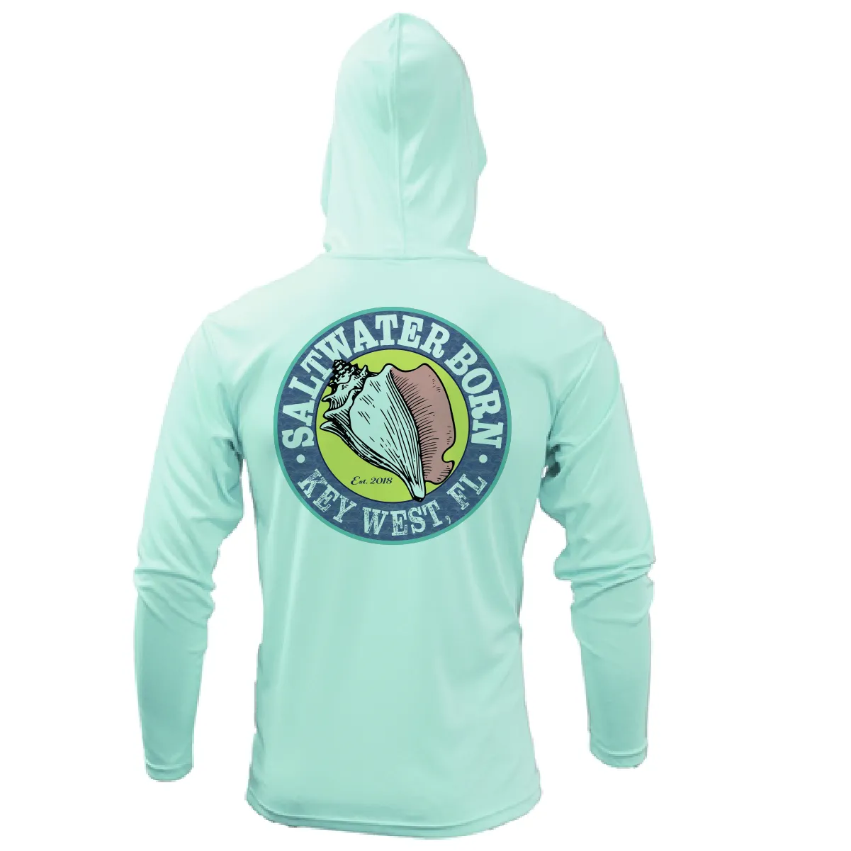 Baby Turtles Long Sleeve UPF 50  Dry-Fit Hoodie