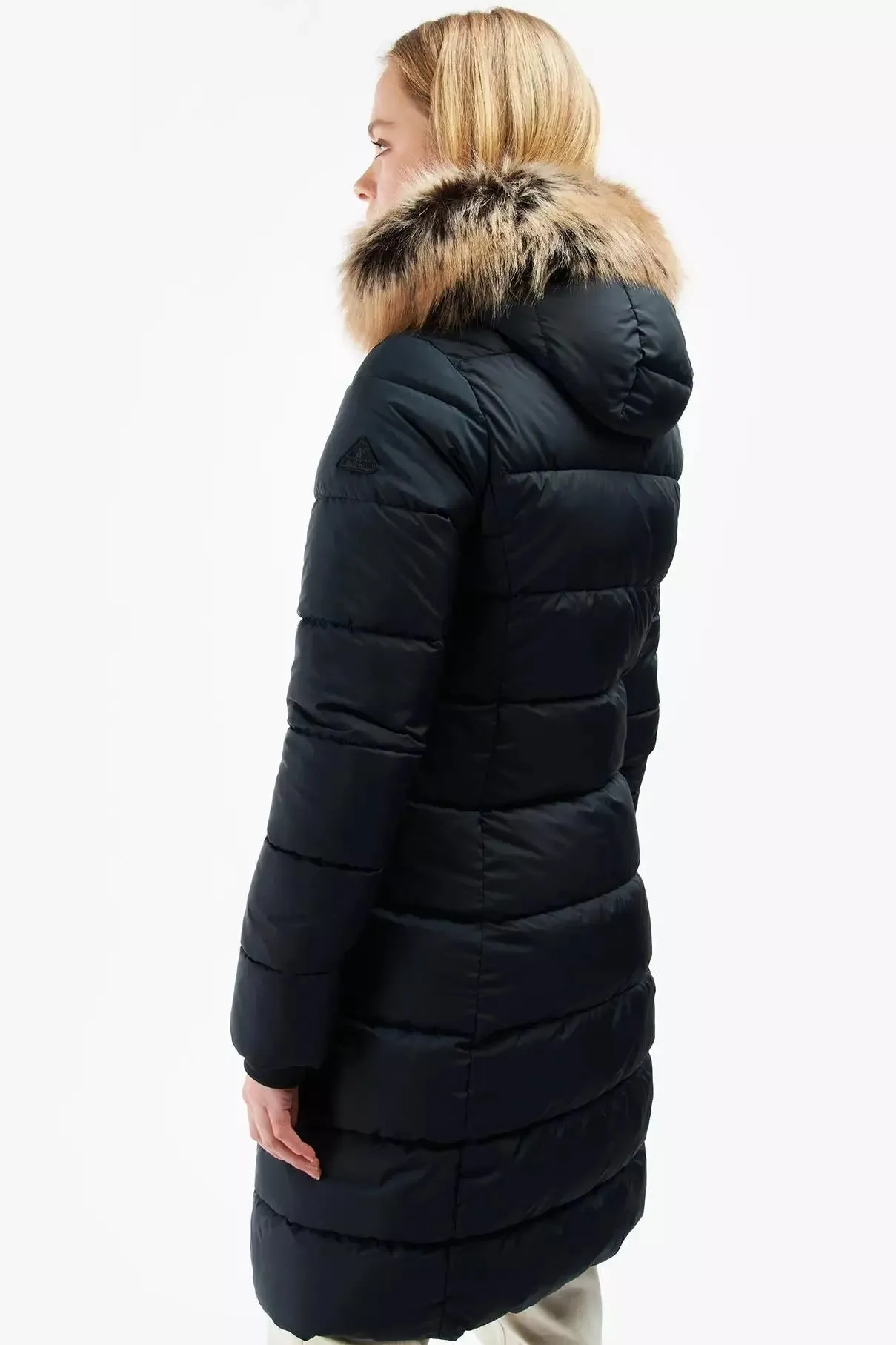 Barbour new Rosoman quilted coat in Black LQU1542BK11