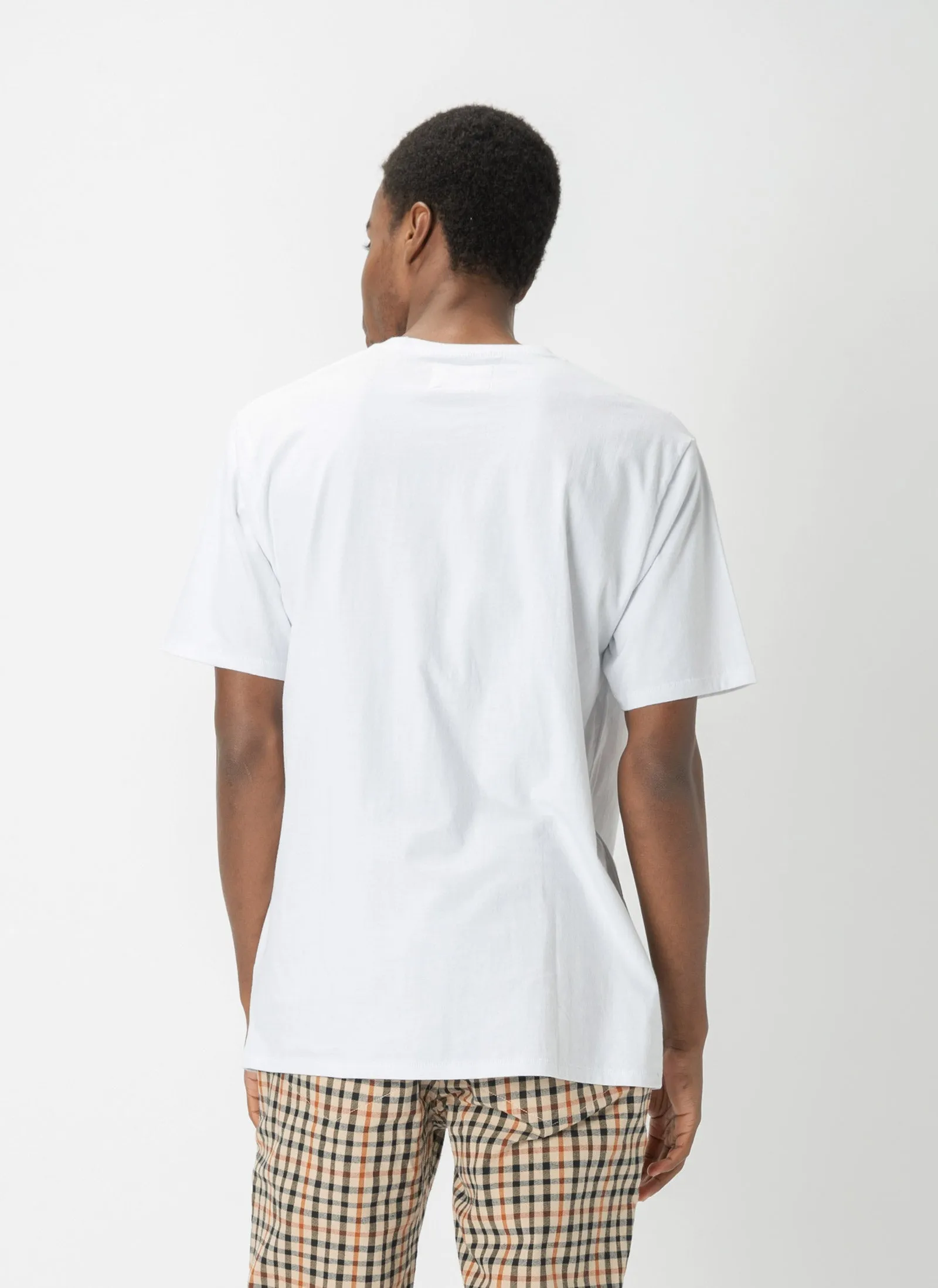 Barney Cools Script Tee White