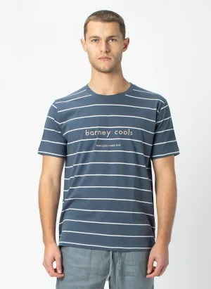 Barney Cools Tee Navy Stripe