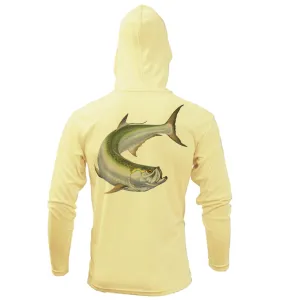 Boca Grande, FL Action Tarpon Long Sleeve UPF 50  Dry-Fit Hoodie