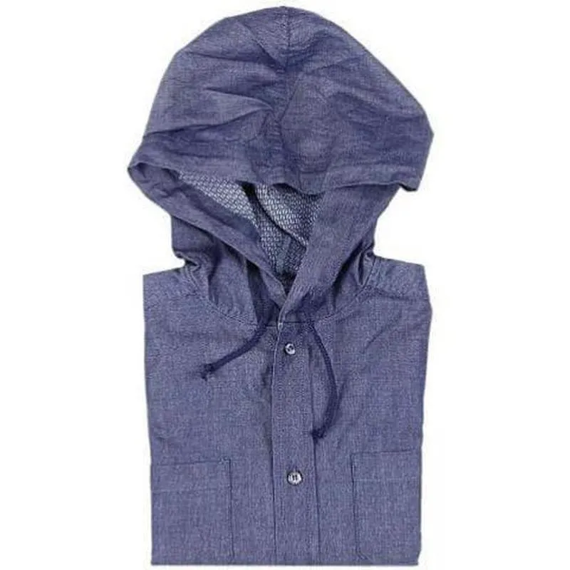 Boys Blue Cotton Hoodie