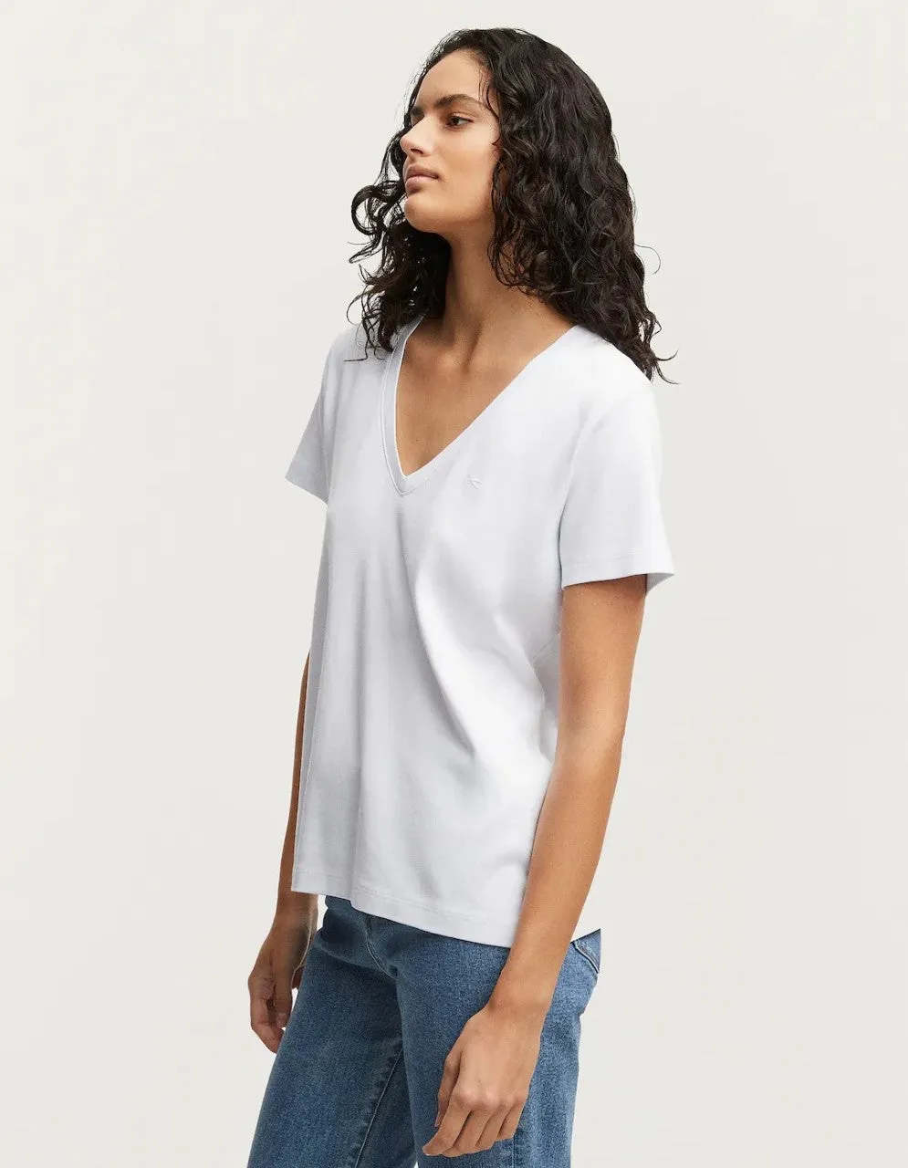 Denham Ramona Tee - White