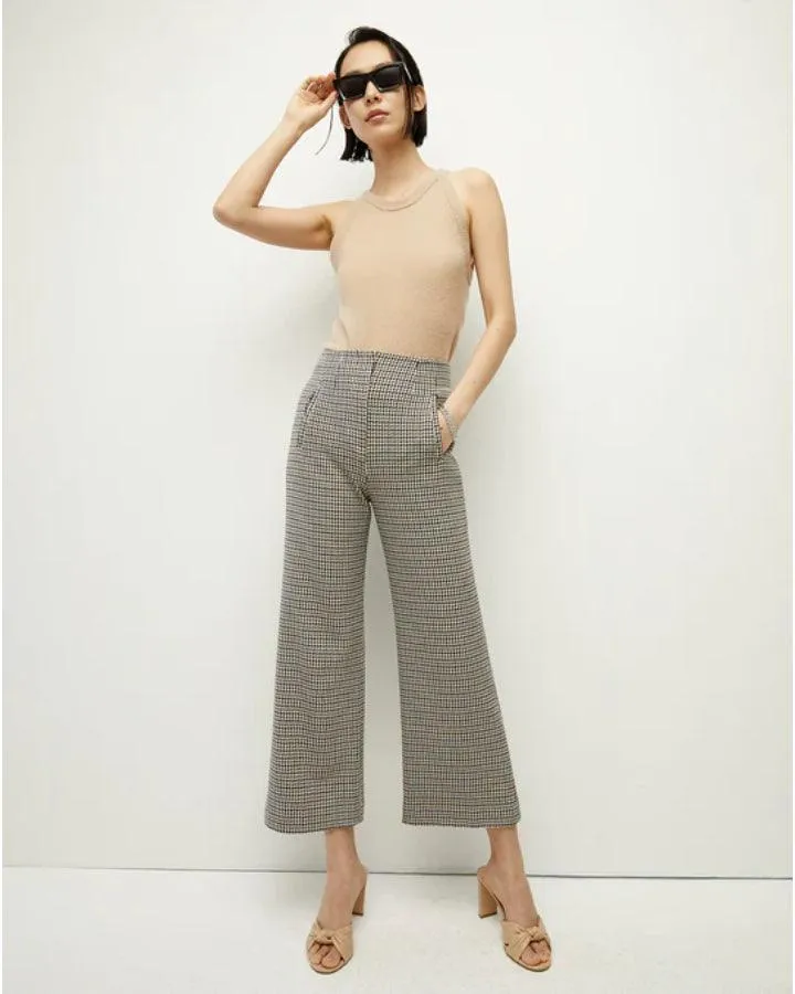 Dova Houndstooth Crop Pant