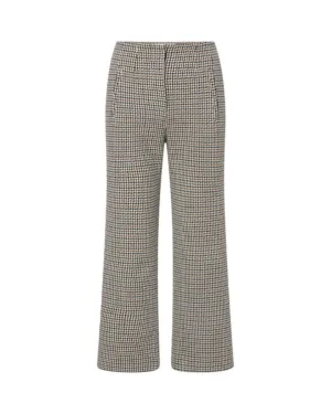 Dova Houndstooth Crop Pant