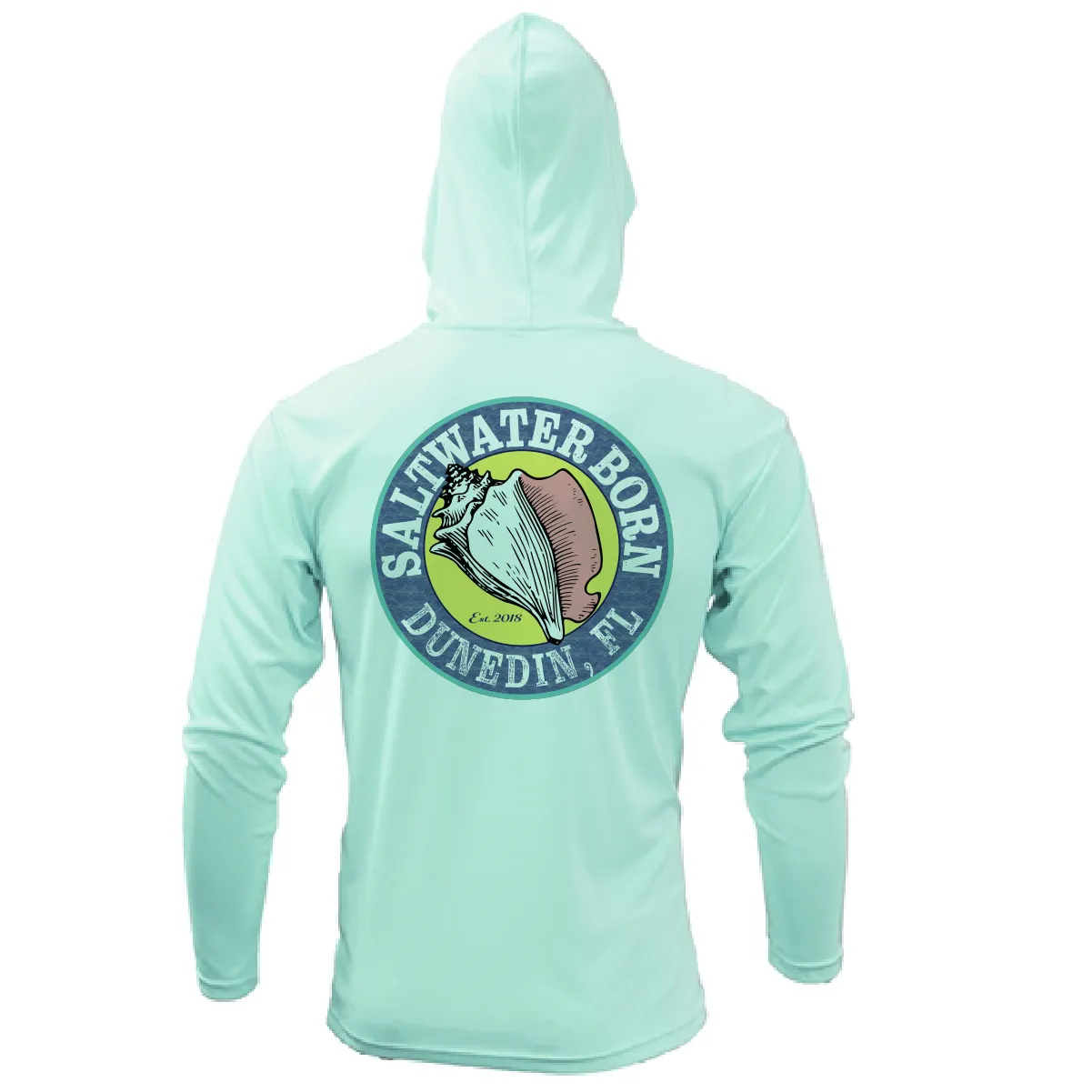 Dunedin, FL State of Florida Long Sleeve UPF 50  Dry-Fit Hoodie