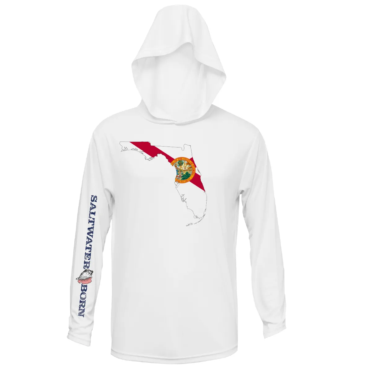 Dunedin, FL State of Florida Long Sleeve UPF 50  Dry-Fit Hoodie