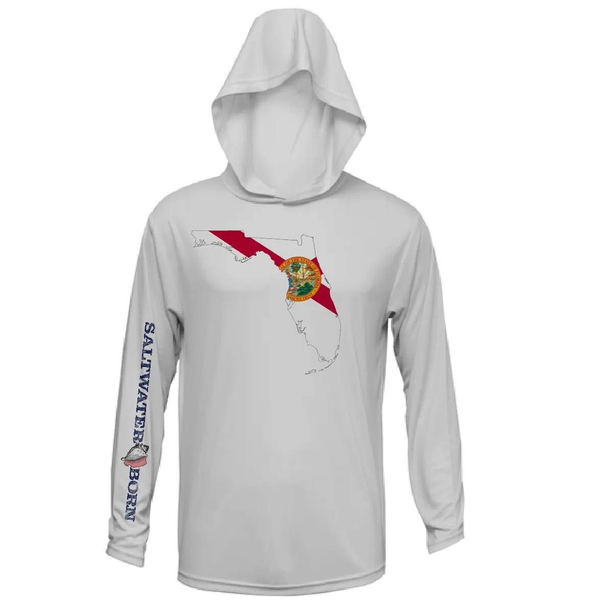 Dunedin, FL State of Florida Long Sleeve UPF 50  Dry-Fit Hoodie