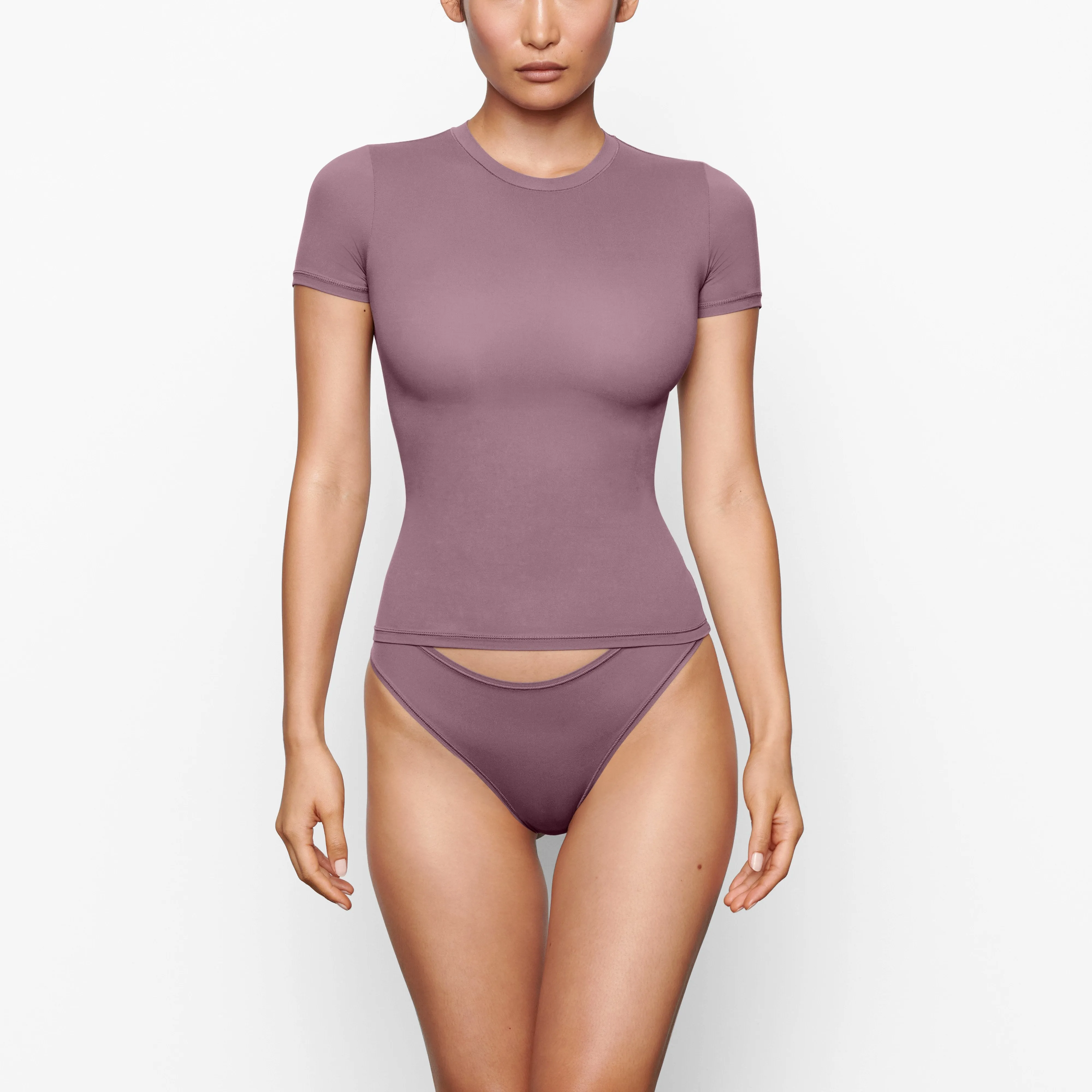 FITS EVERYBODY T-SHIRT | PLUM