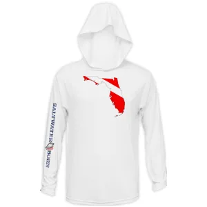 Florida Diver Long Sleeve UPF 50  Dry-Fit Hoodie