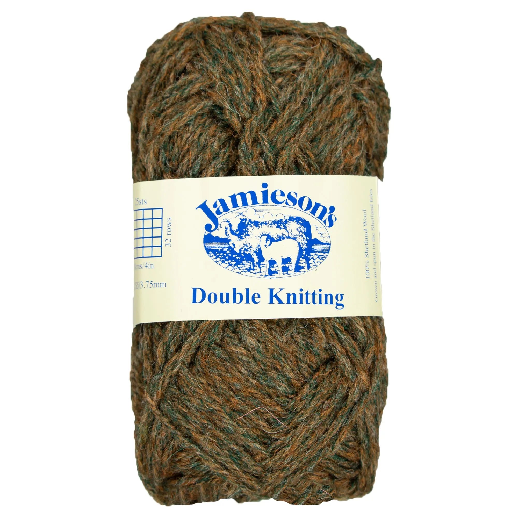 Jamieson's of Shetland Double Knitting Yarn - 241 Tan Green