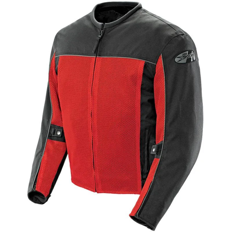 Joe Rocket Velocity Mens Mesh Jacket Red/Black