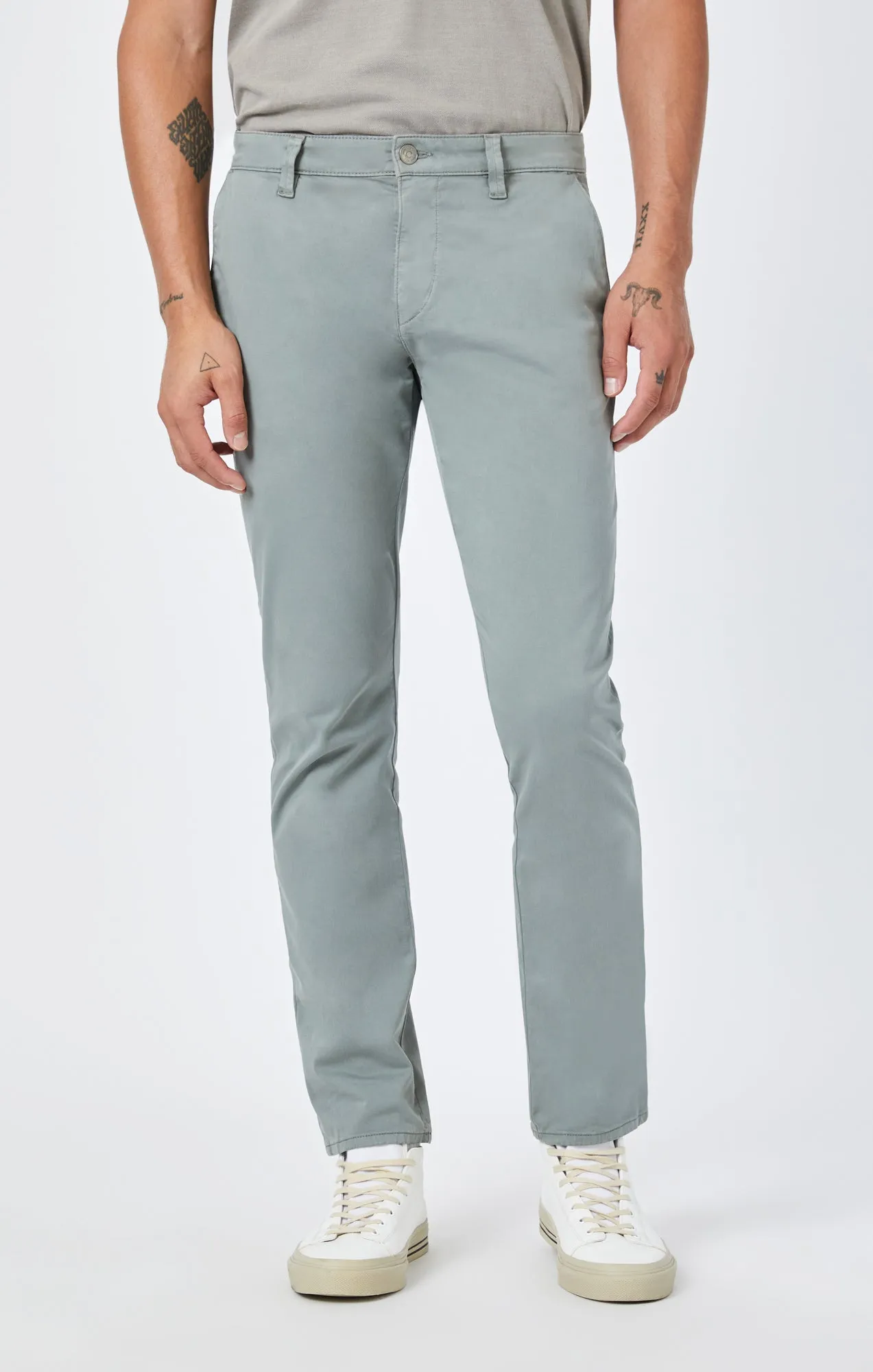 JOHNNY SLIM LEG CHINO IN SEDONA SAGE TWILL