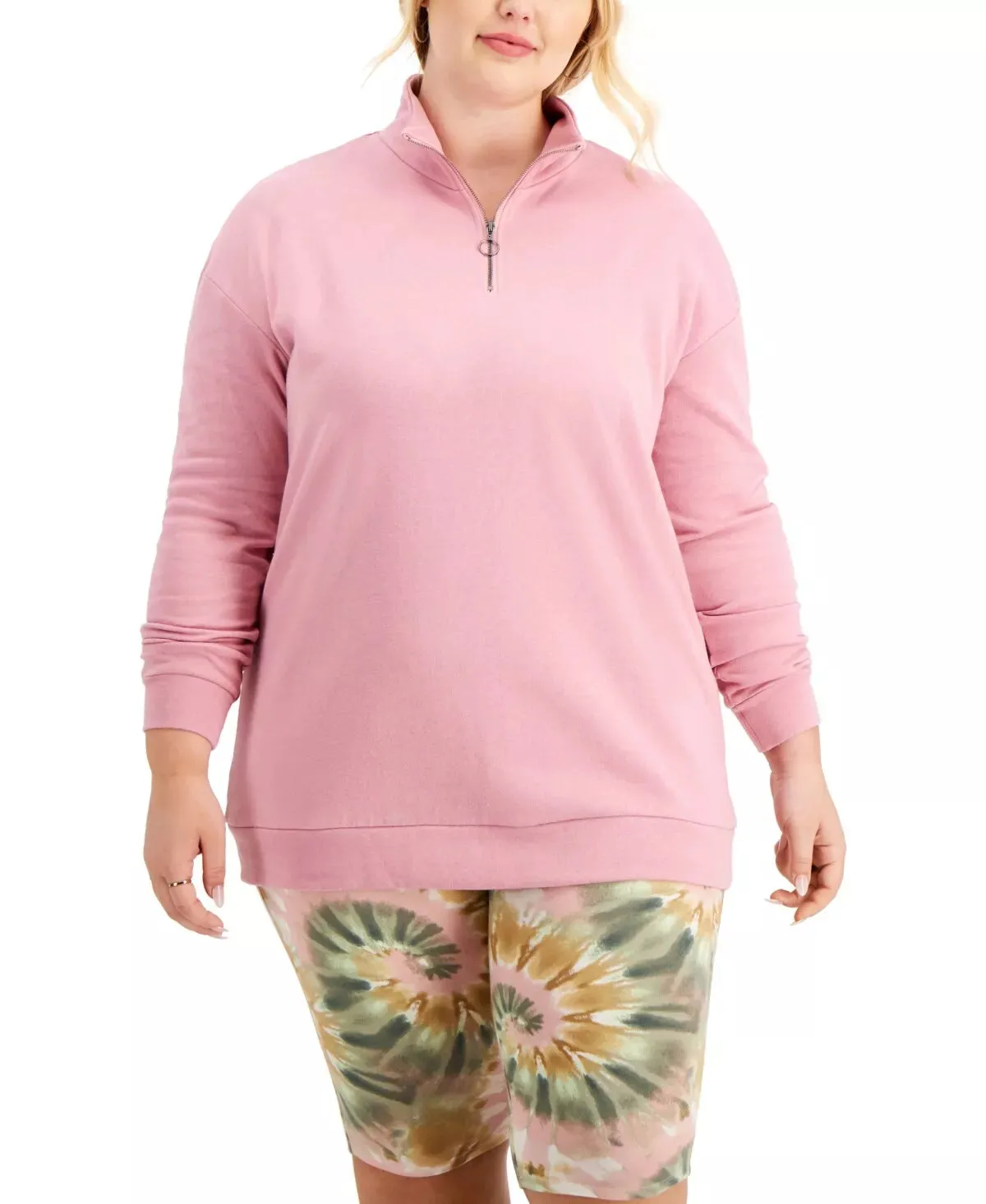 Love, Fire Trendy Plus Size Sweatshirt