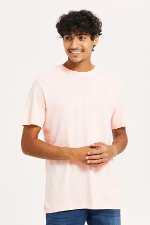 Men Coral Basic T-Shirt