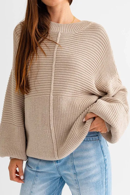 Molly Mae Ribbed Knitted Sweater