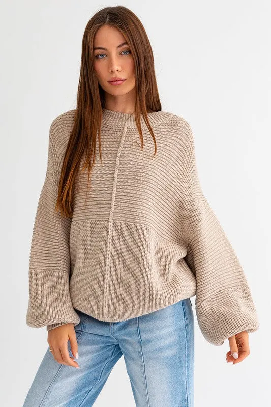 Molly Mae Ribbed Knitted Sweater