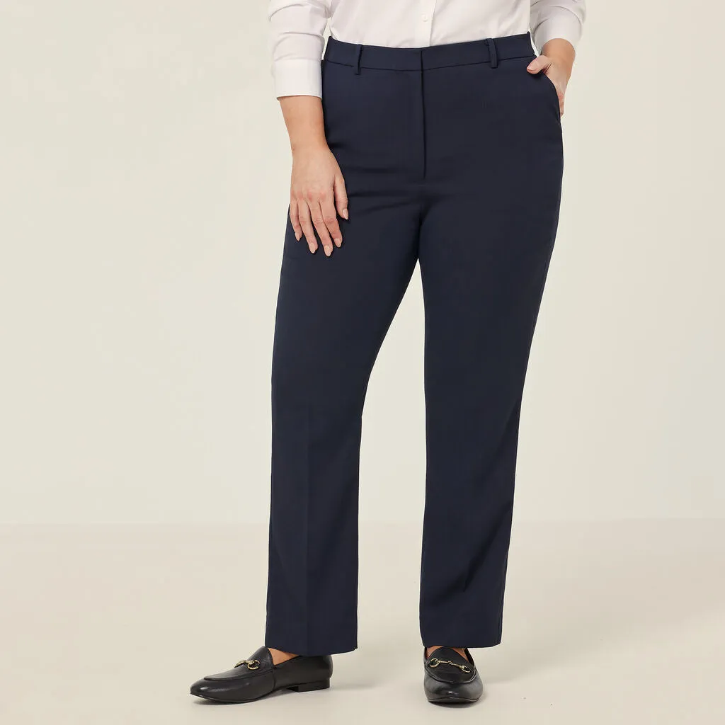 NNT Uniforms Crepe Stretch High Waist, Straight Leg Pant (CAT3YD)