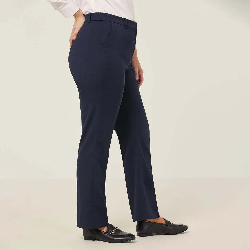 NNT Uniforms Crepe Stretch High Waist, Straight Leg Pant (CAT3YD)