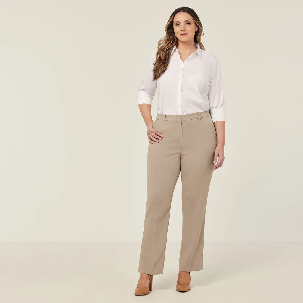 NNT Uniforms Crepe Stretch High Waist, Straight Leg Pant (CAT3YD)