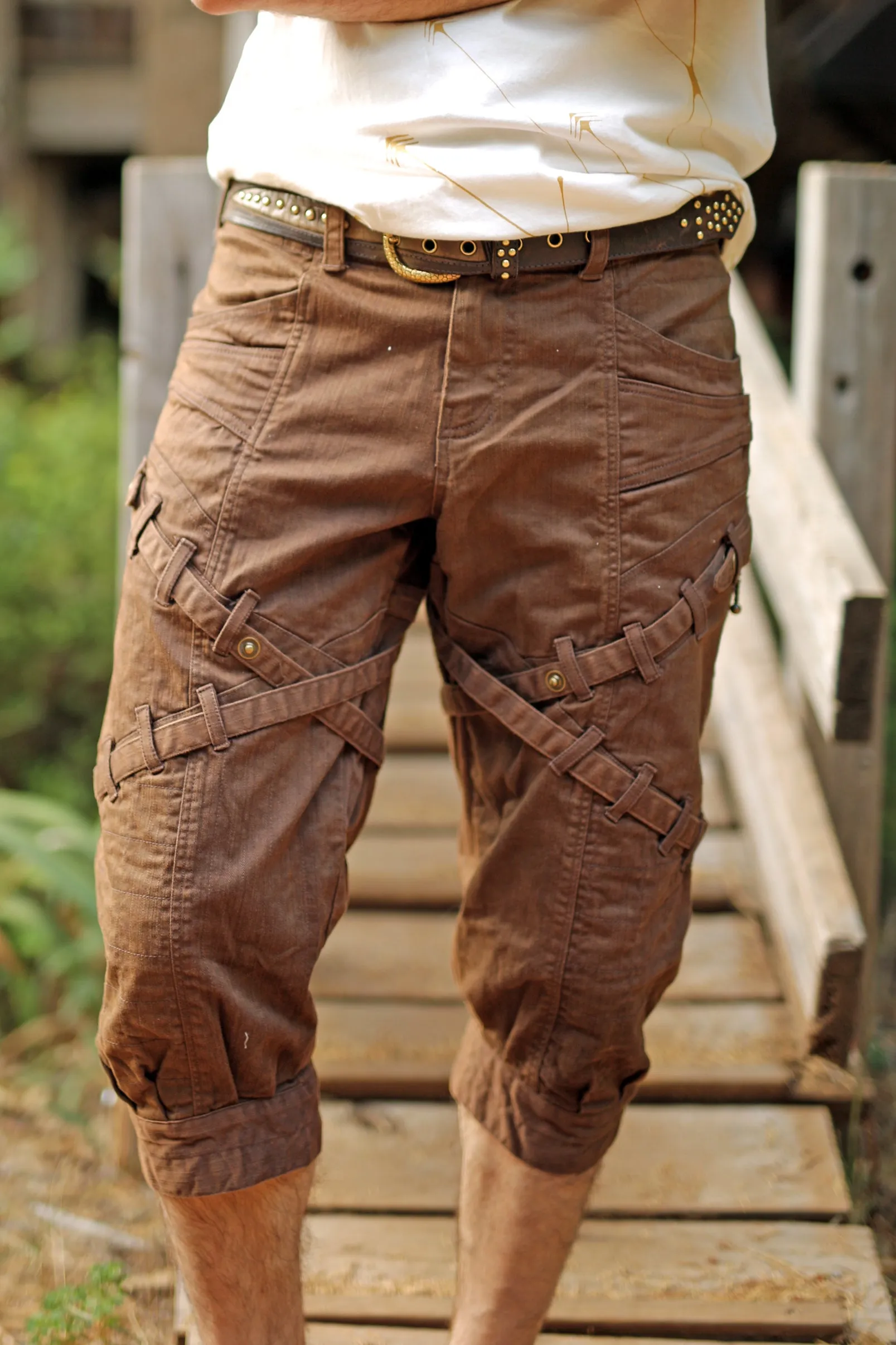 Org. Canvas Ace Britches - Brown