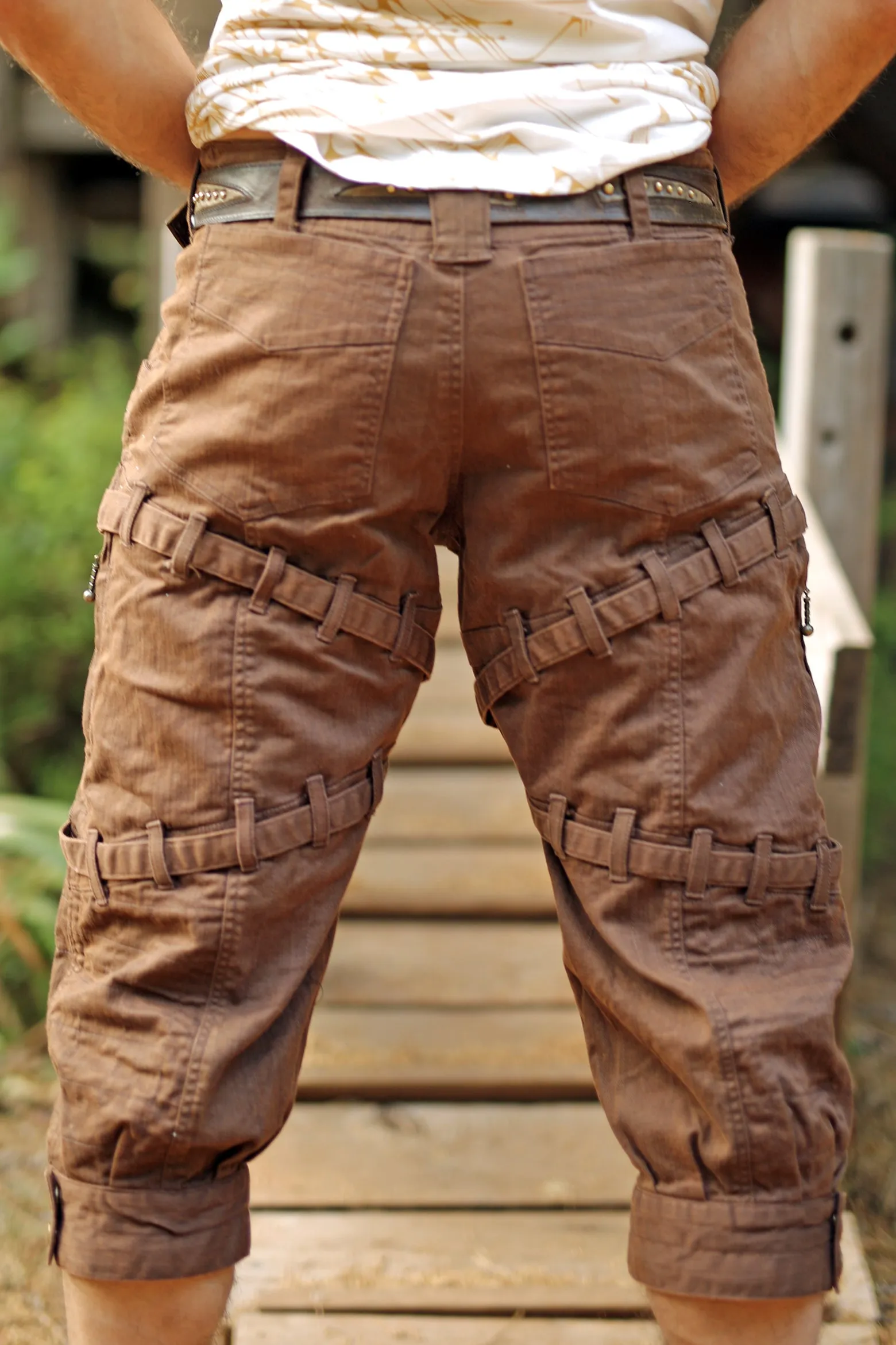 Org. Canvas Ace Britches - Brown