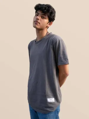 Organic Cotton T-Shirt - Slate Grey