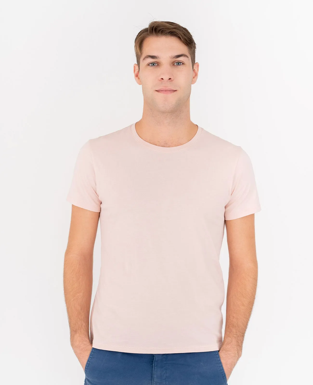 Organic Pima Crew Neck Tee