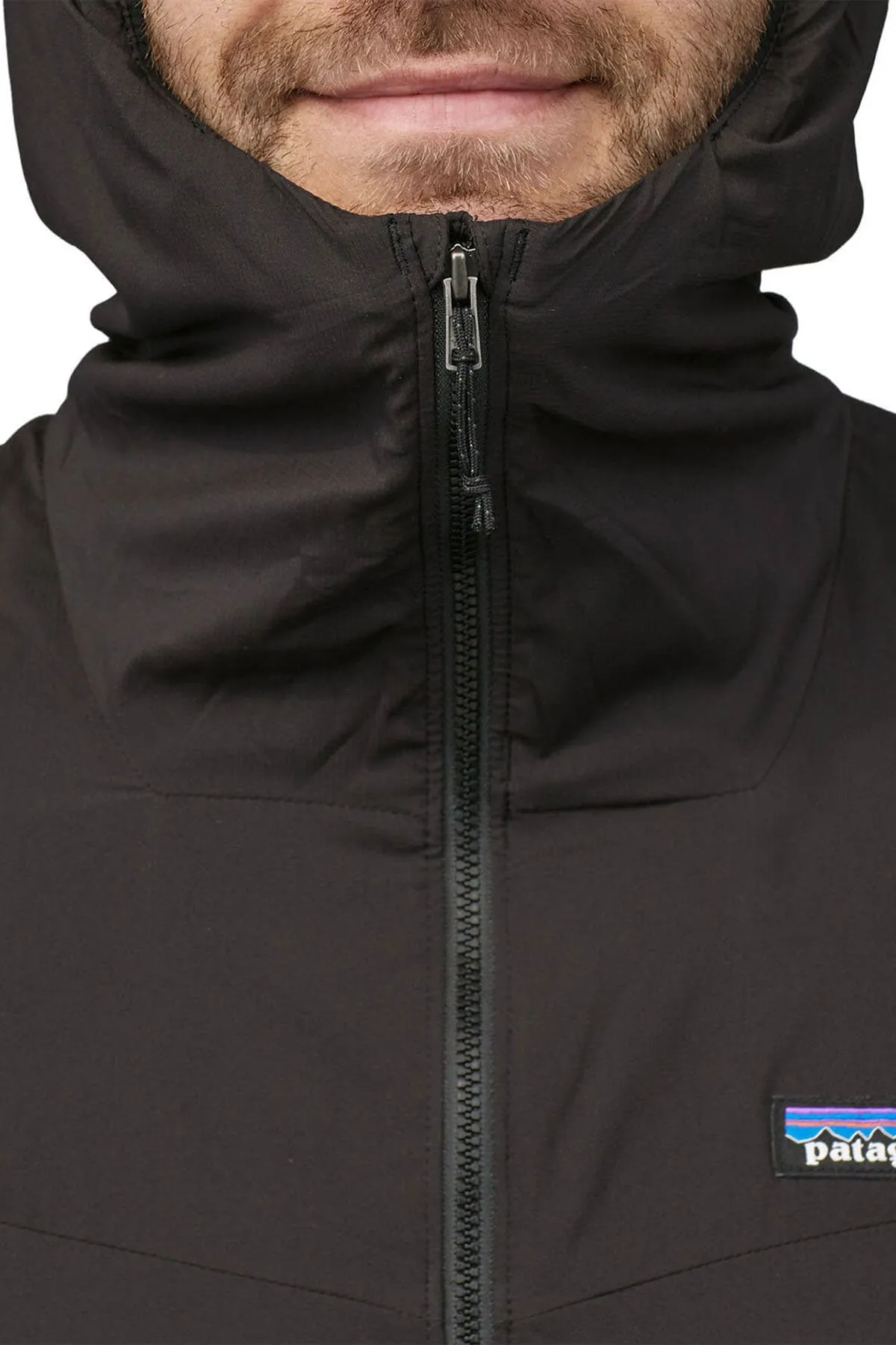 Patagonia Mens Nano-Air Light Hybrid Custom Hoodies, Black