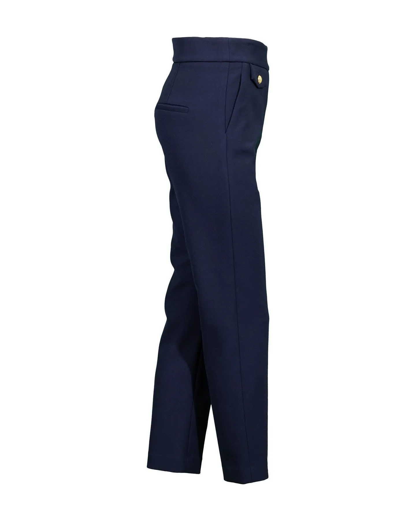 Veronica Beard Renzo Pant Navy-Gold / Black-Silver