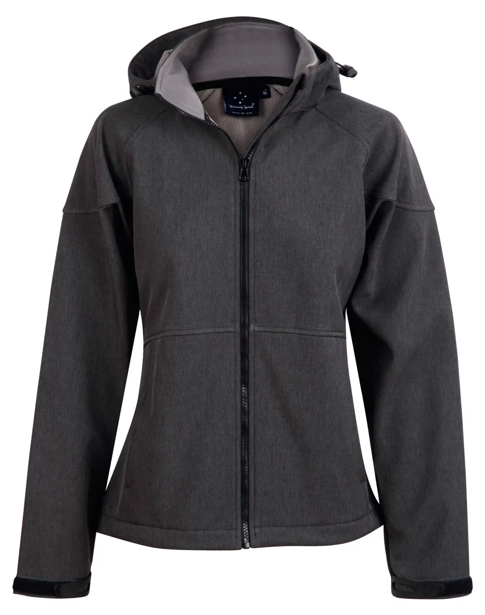 Winning Spirit Ladies' Aspen Softshell Hooded Jacket (JK34)