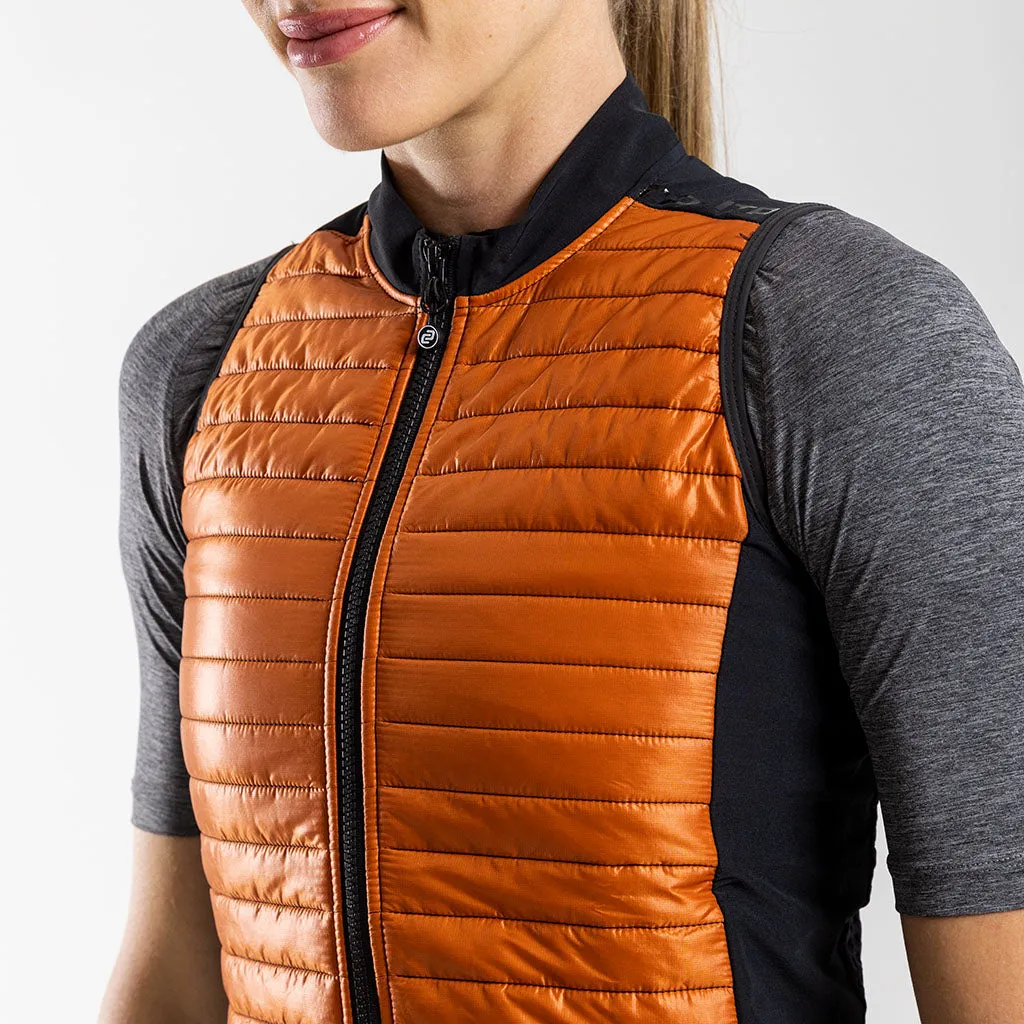 Women's Apex Contego Gilet 2.0 (Rust)